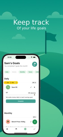 MileStory: Reflect & Achieve Screenshot 2 of 5