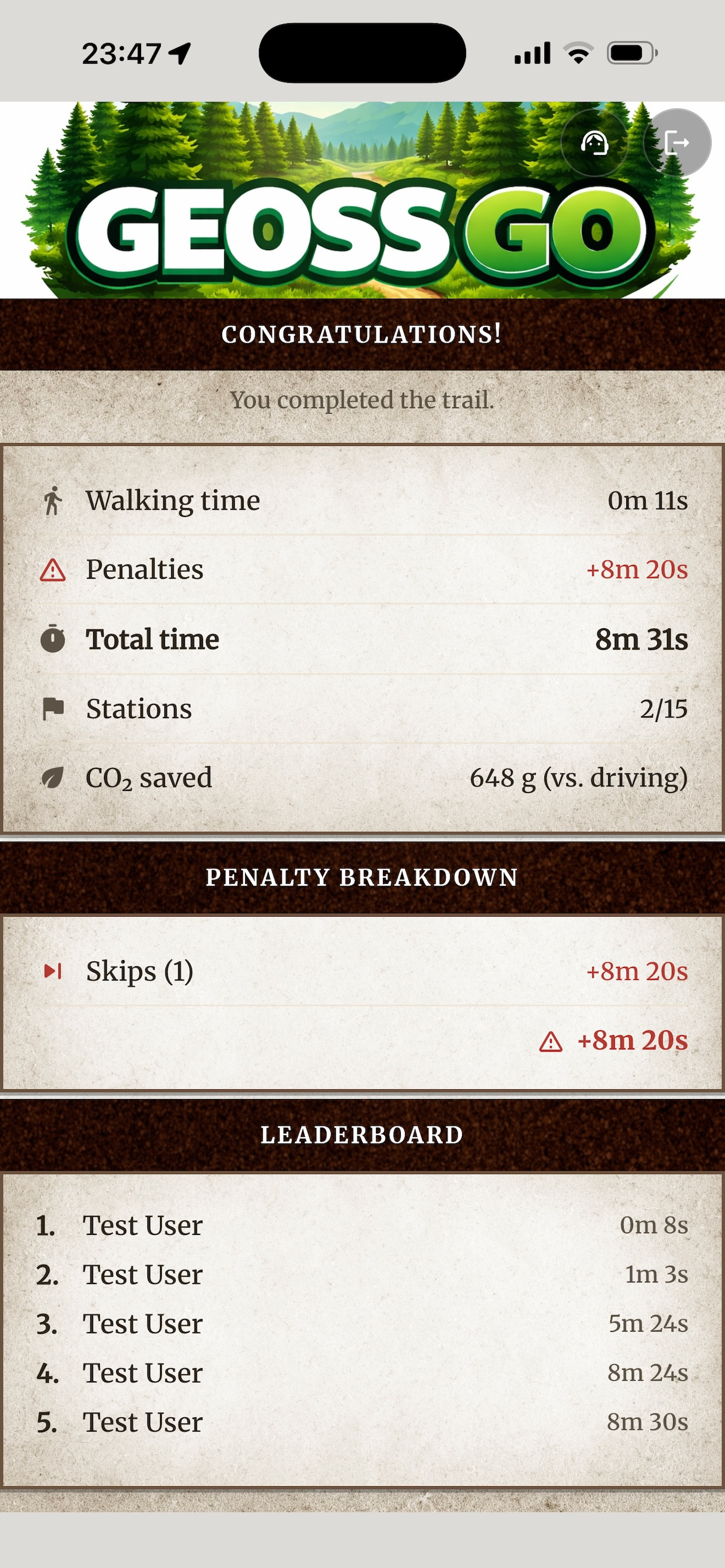 Geoss GO screenshot 7