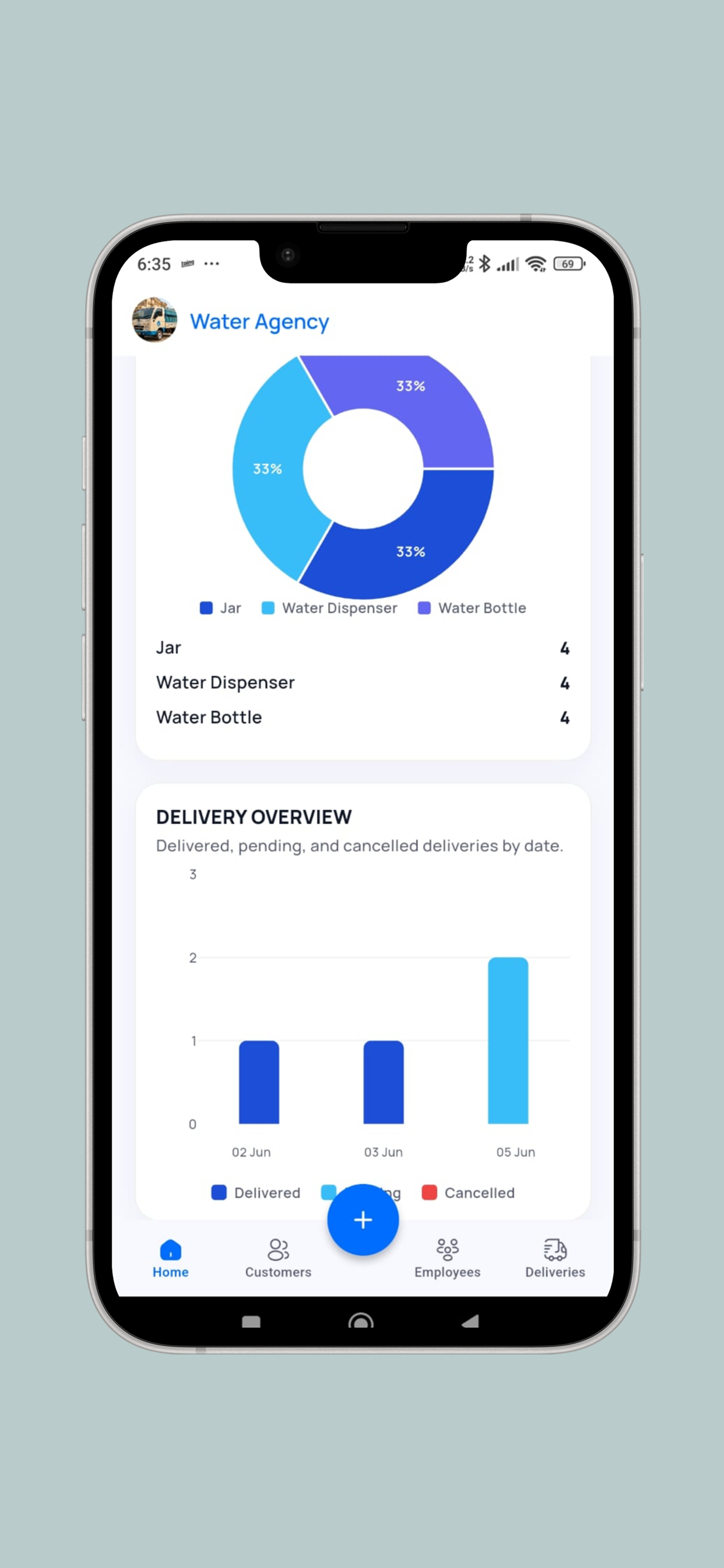 VOLIMY — Water Supply App screenshot 5