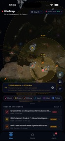 WarMap: Global Conflict Map screenshot