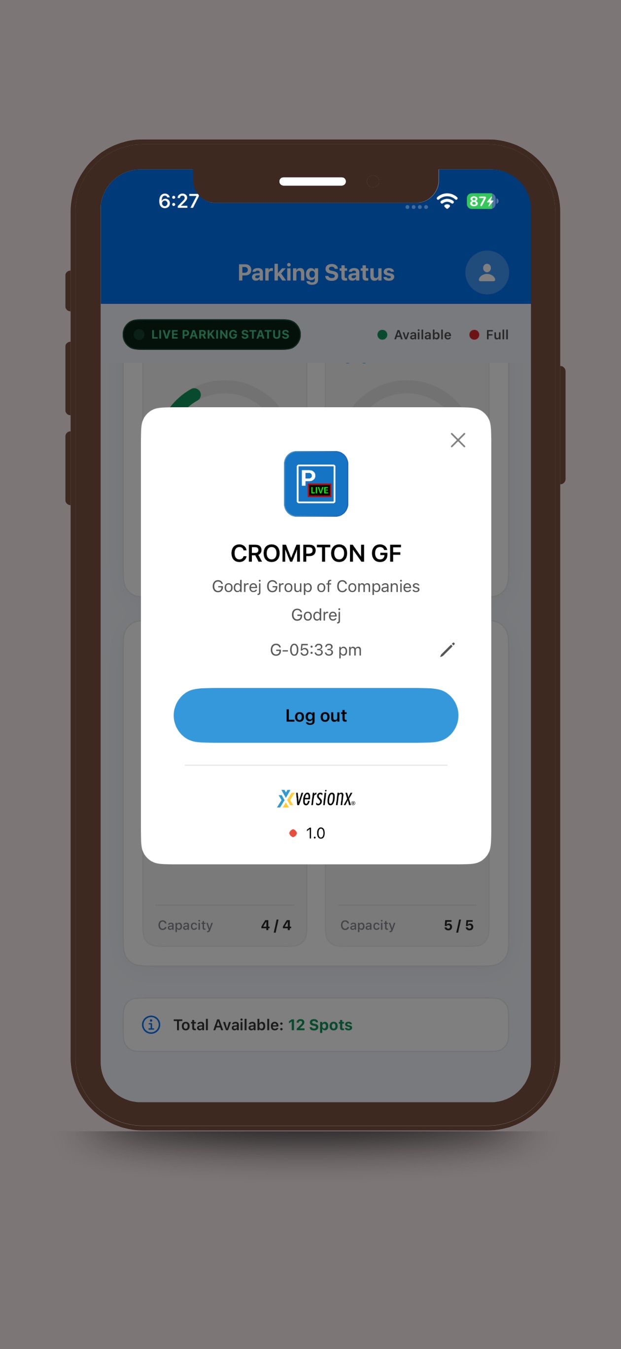 Screenshot 3 of Parking Status