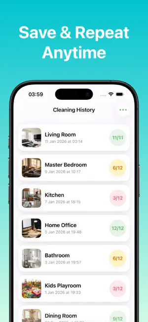 TidyLens: Cleaning Checklist screenshot 3