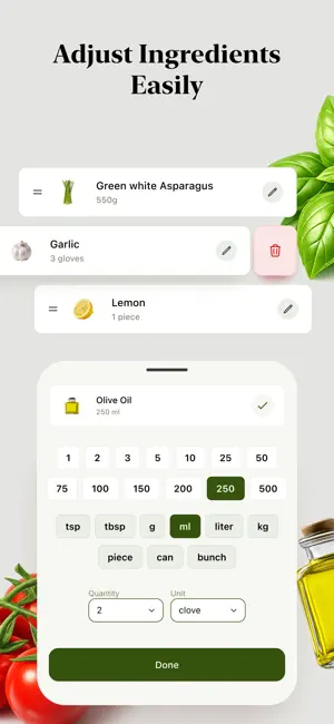 Tommi: Recipes & Grocery List screenshot 3