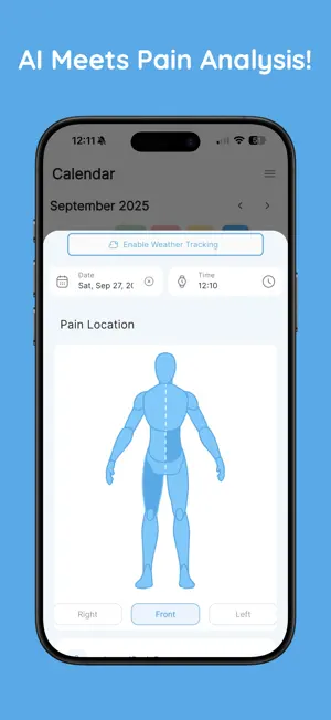 PainLog: Headache & Pain Diary screenshot 2