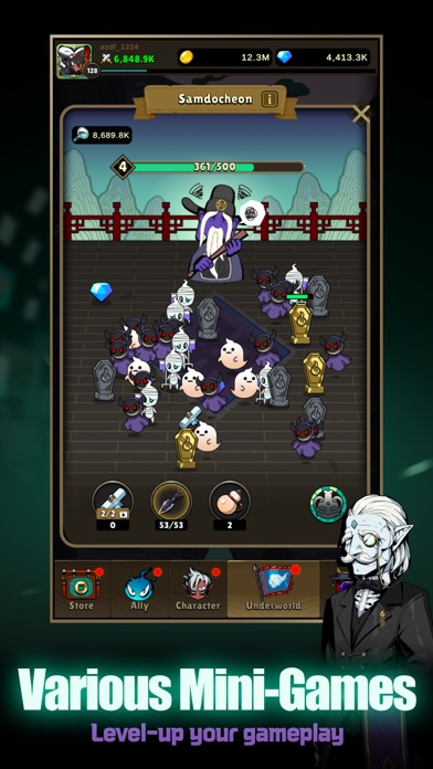 Legend of Yeomra Hack screenshot 3 - game app interface