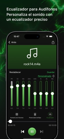 Amplificador de Volumen & Bajo screenshot 5