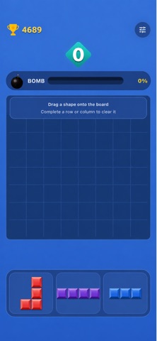 Bomb Block: Puzzle Game iPhone screenshot
