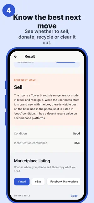 ClearOut: Resale & Declutter screenshot 4