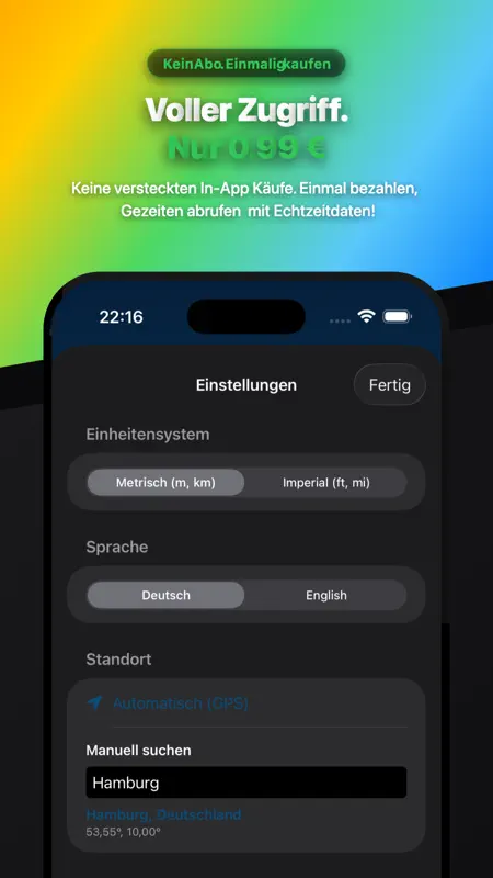 TideNow - Ebbe & Flut screenshot 4 of 4