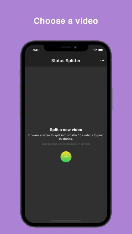 Story Video Splitter & Trimmer