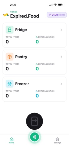 Expired.Food - Smart Kitchen iPhone screenshot
