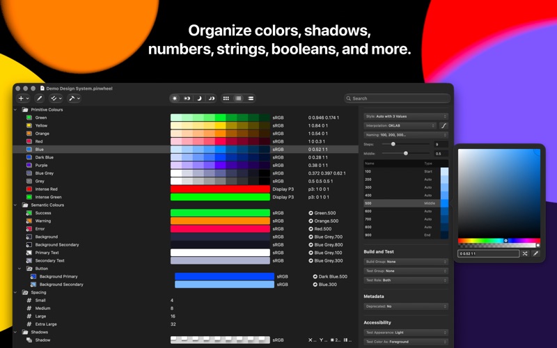 Pinwheel - Design Systems iPhone screenshot