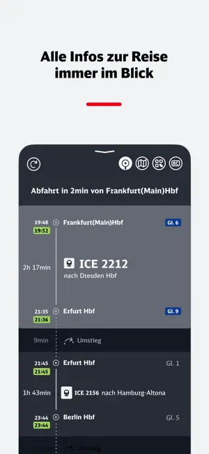 DB Navigator iPhone screenshot 3