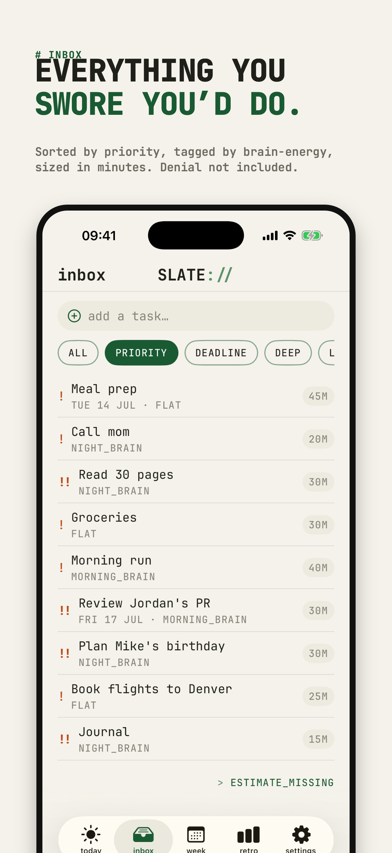 AI Daily Planner : SLATE screenshot 5