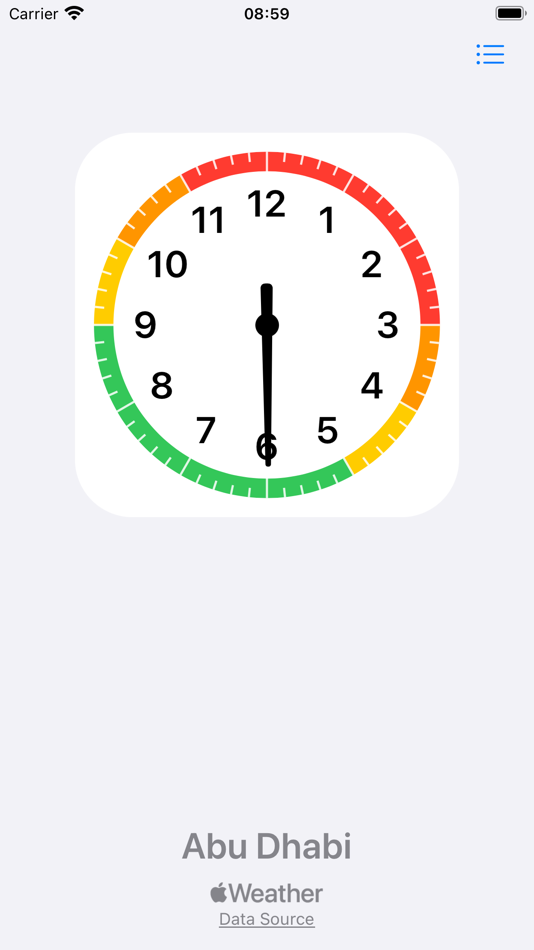 UV Index Clock - 1.1 - (iOS)