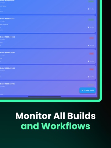 Codemagic Builder Pro iPad screenshot