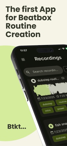 Beatboxx: Recorder & Organizer screenshot