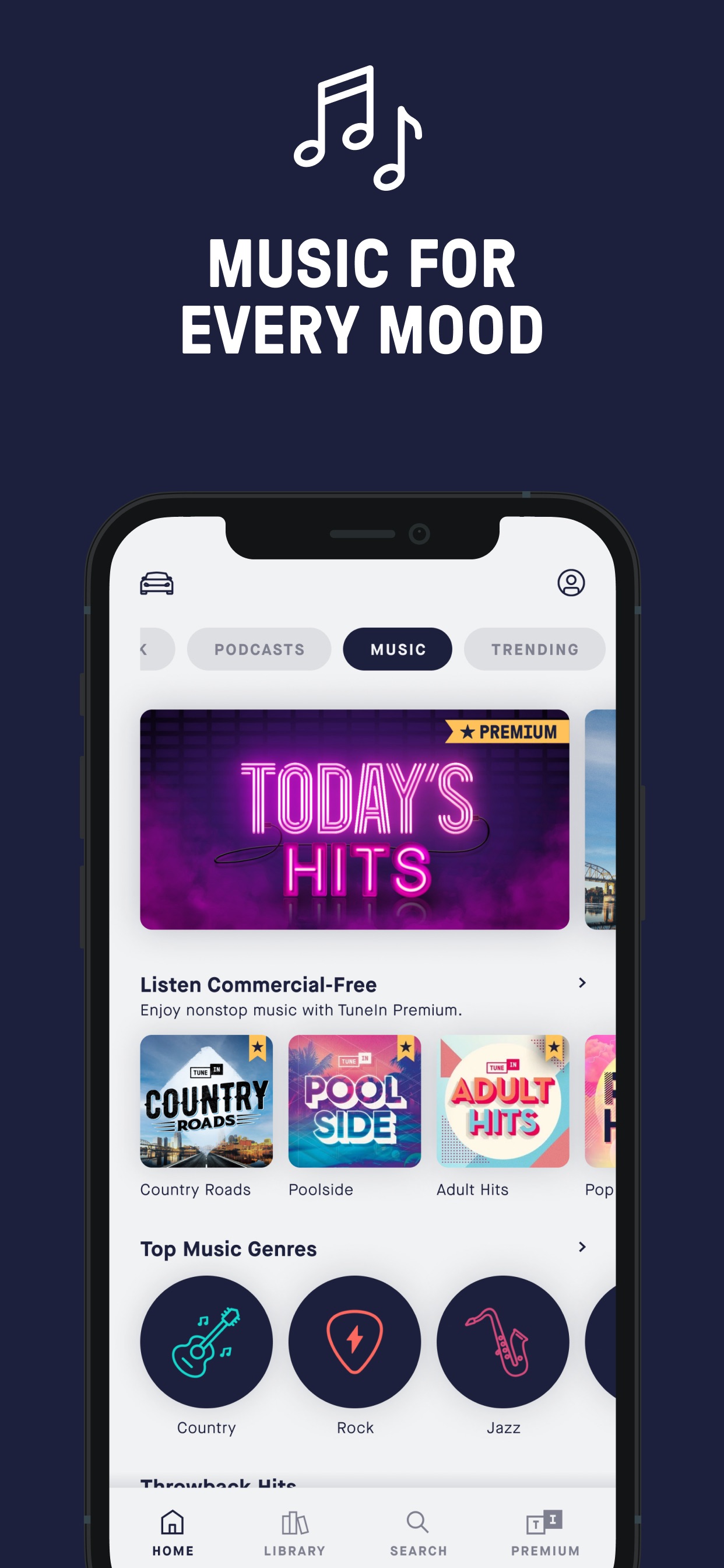 TuneIn Radio: Music & Sports 스크린샷 4