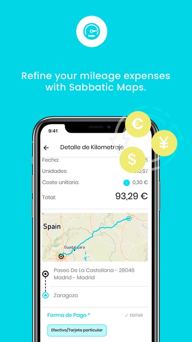 Sabbatic - Control de gastos Screenshot