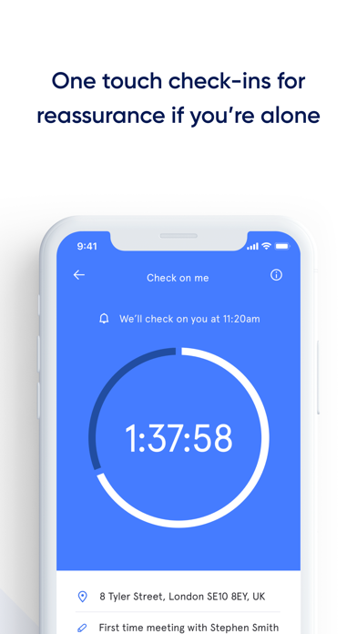 Sonder: Wellbeing & safety Screenshot