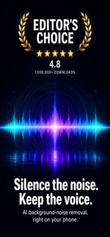 Noise Reducer: Video & Audio iPhone screenshot