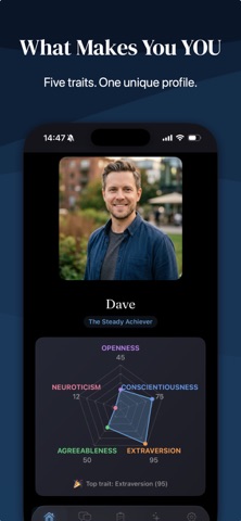 BIG FIVE — Personality Test Screenshot 2 of 7