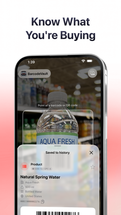 BarcodeVault - QR & Barcodes screenshot