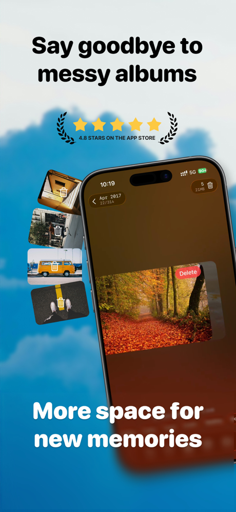 ByePhotos - Free Up Storage screenshot 1