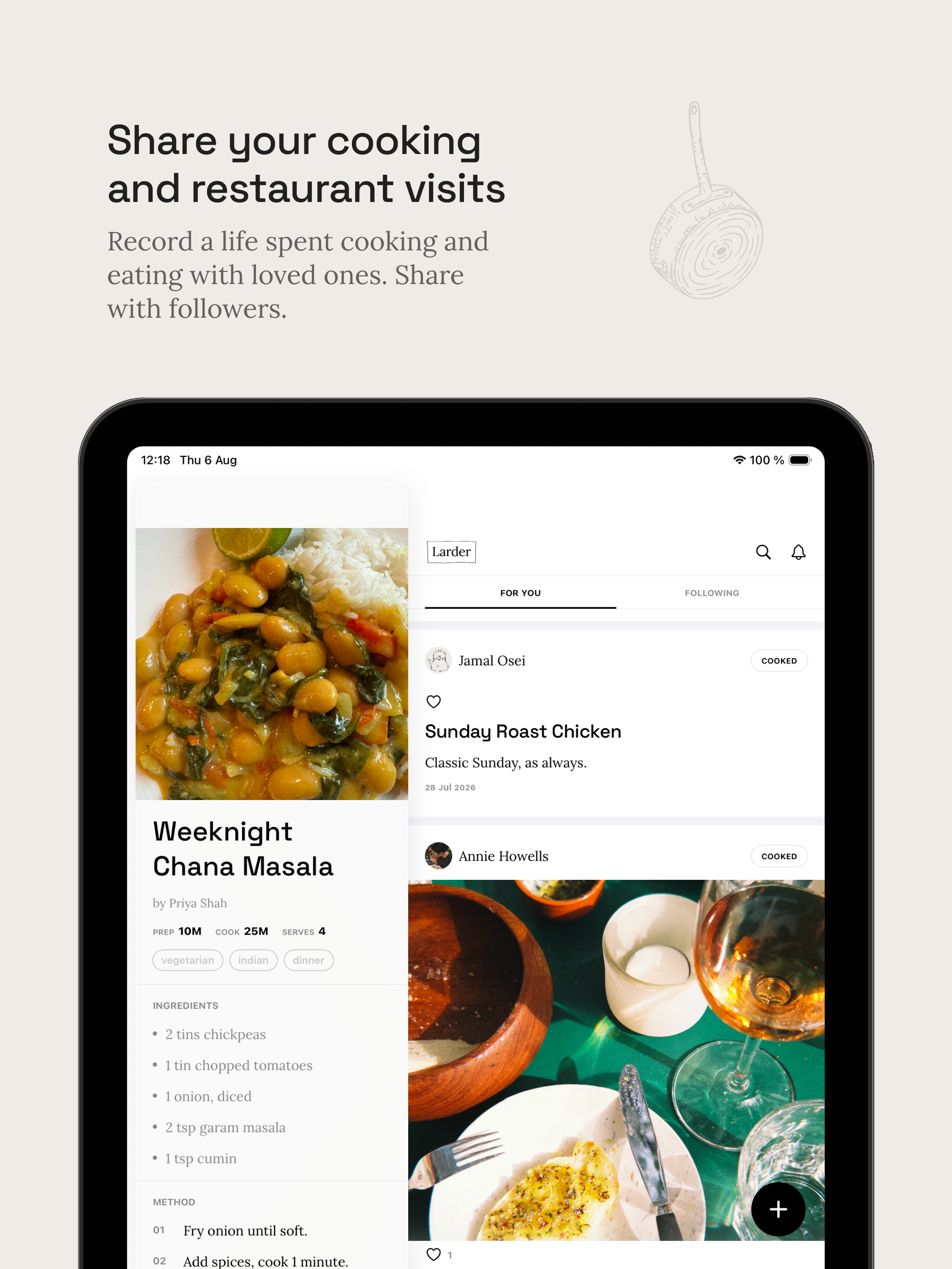 Larder: Recipe Journal screenshot 7