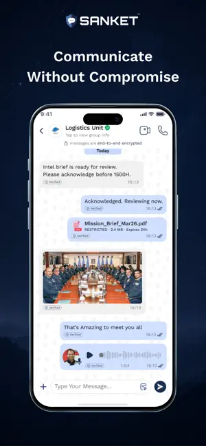 Sanket - Private Secure Chat screenshot 2