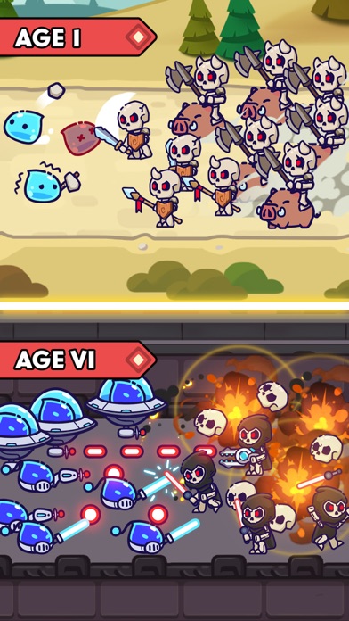 Slime Warrior: Age of War Screenshot