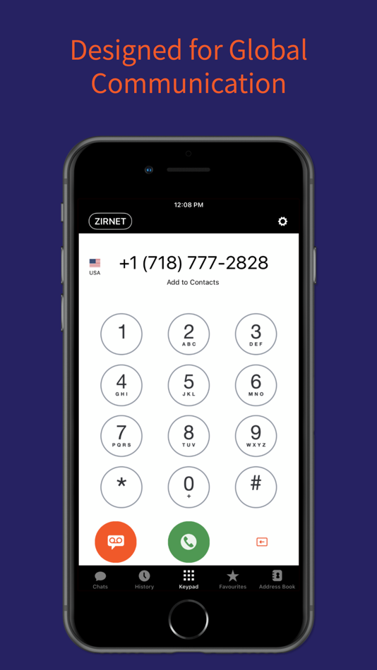 #2. ZIRNET VoIP (iOS) Podle: ZIRNET, LLC