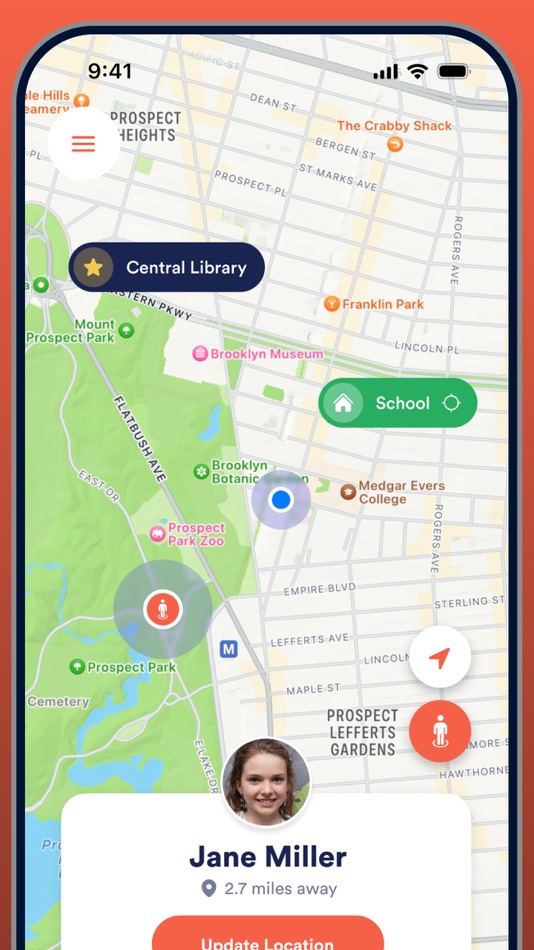 #1. BuddyBand - Location Tracker (iOS) Bởi: Crosby Tech Corp