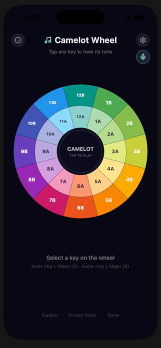 Camelot Wheel Explorer Screenshot 5 of 5