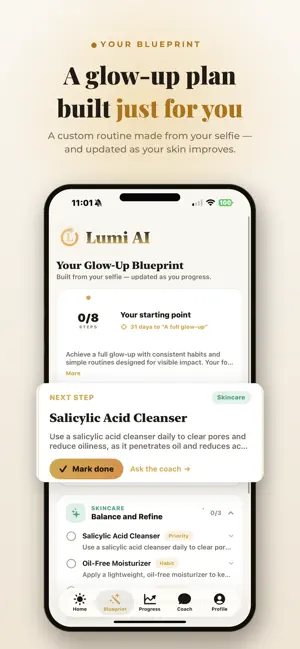 Lumi AI: Glow Up & Skin Coach screenshot 3