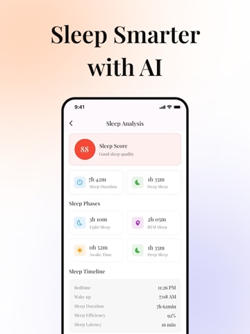 Veluna:Fitness&Sleep Companion iPad screenshot