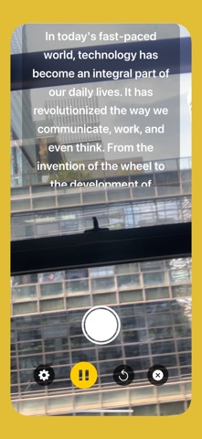 Teleprompter Videos Recorder screenshot