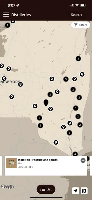 NY Distillery Trails screenshot 3