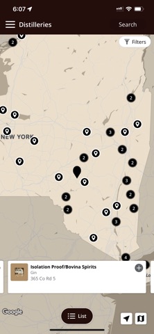 NY Distillery Trails Screenshot 3 of 7