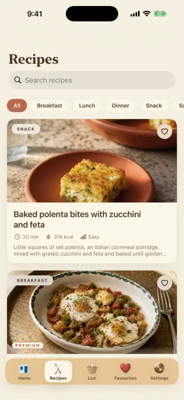 HealthBites: Mediterranean screenshot 2 of 7