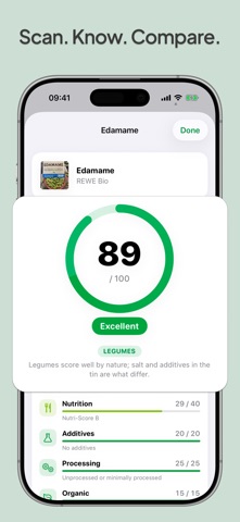 Frela: Food Ingredient Scan Screenshot 1 of 6
