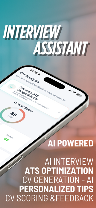 Evalio - AI Interview & CV Screenshot 3 of 10