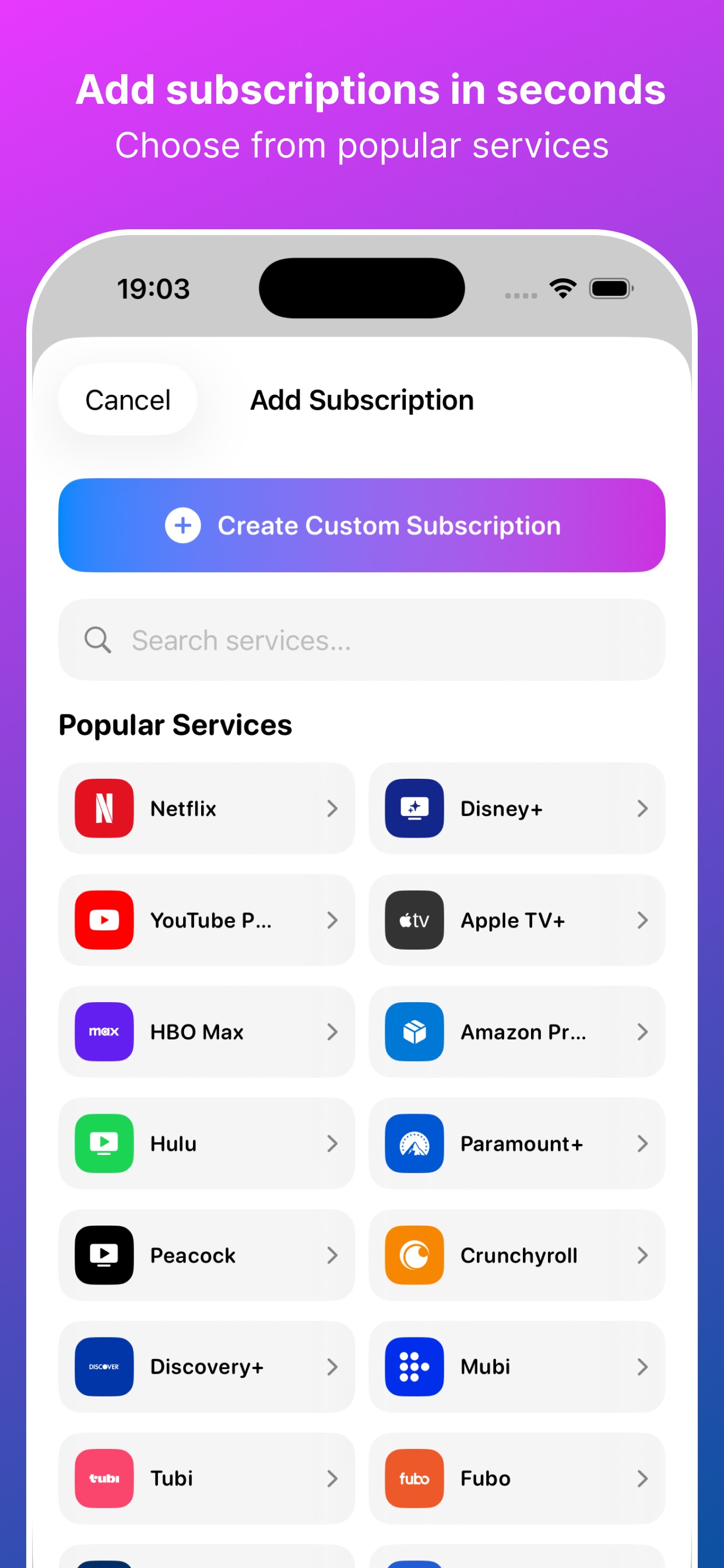 Subscription Tracker – Subs screenshot 4