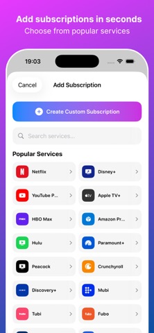Subscription Tracker – Subs Screenshot 4 of 6