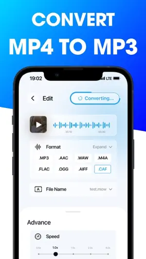 MP4 to MP3 • Media Converter screenshot 1
