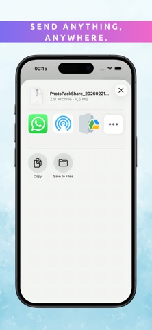 PhotoPack Share screenshot
