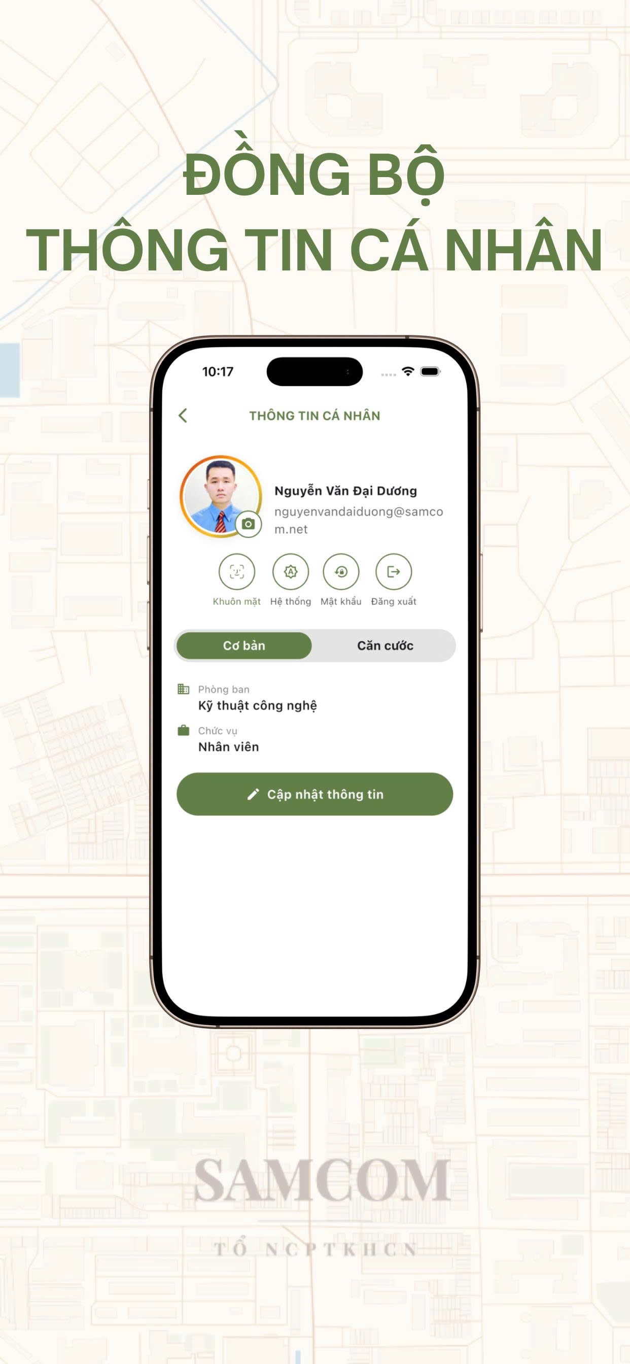Chấm công - Face & GPS screenshot 7