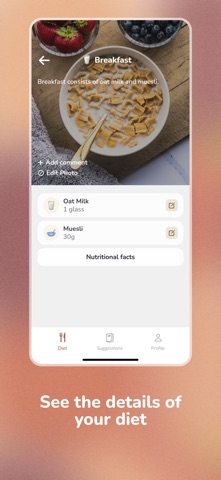 My diet by Nutribook Screenshot 3 of 4