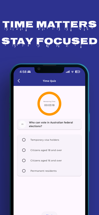 AU Citizenship Test Prep Screenshot 8 of 9