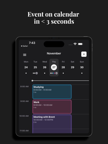 Saydo AI iPad screenshot
